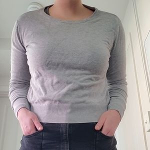 H&M Cropped Knit Sweater